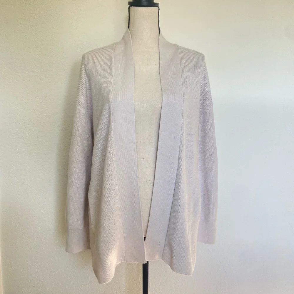 Lululemon Merino Wool-Blend Ribbed Long Wrap Sweater
White Opal Size 2 - Picture 4 of 7